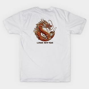 Dragon Festival: Lunar Celebration, Festive Art, and Asian Traditions T-Shirt